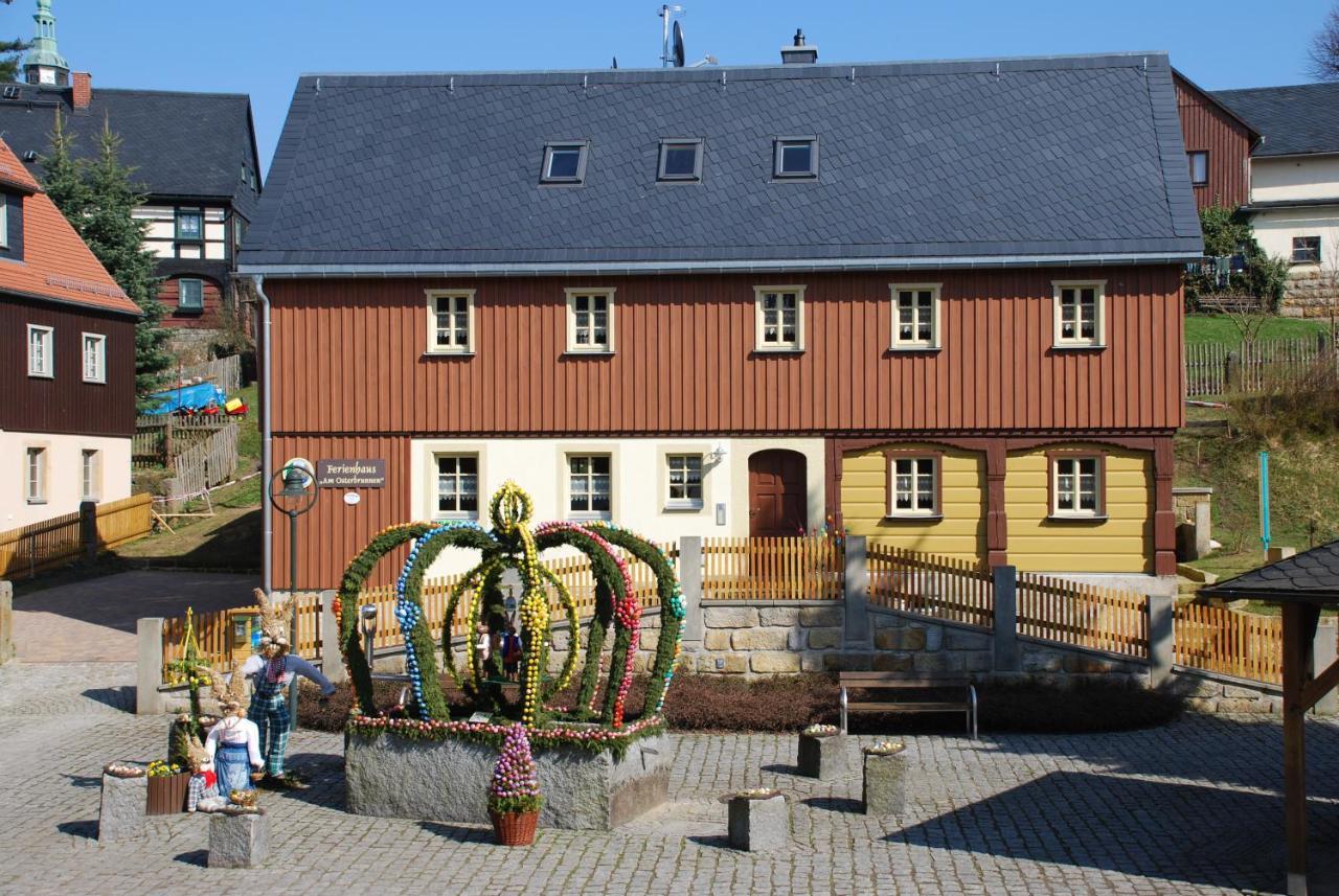 Hotel Fh Am Osterbrunnen Hinterhermsdorf Exterior foto